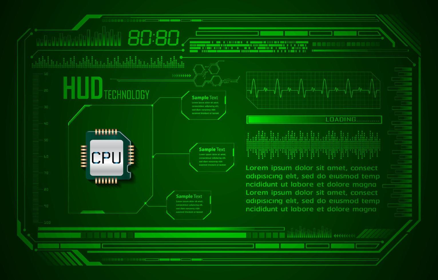 fundo de tecnologia moderna vetor