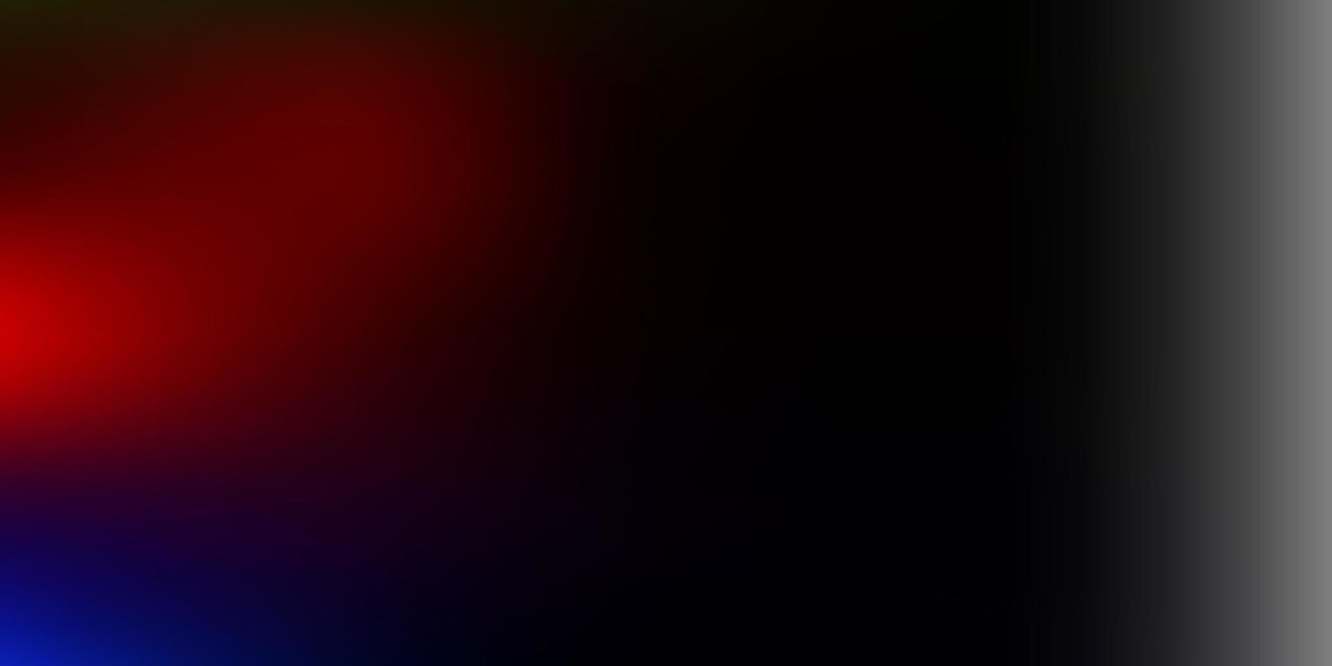 textura de desfoque de gradiente de vetor multicolorido escuro.