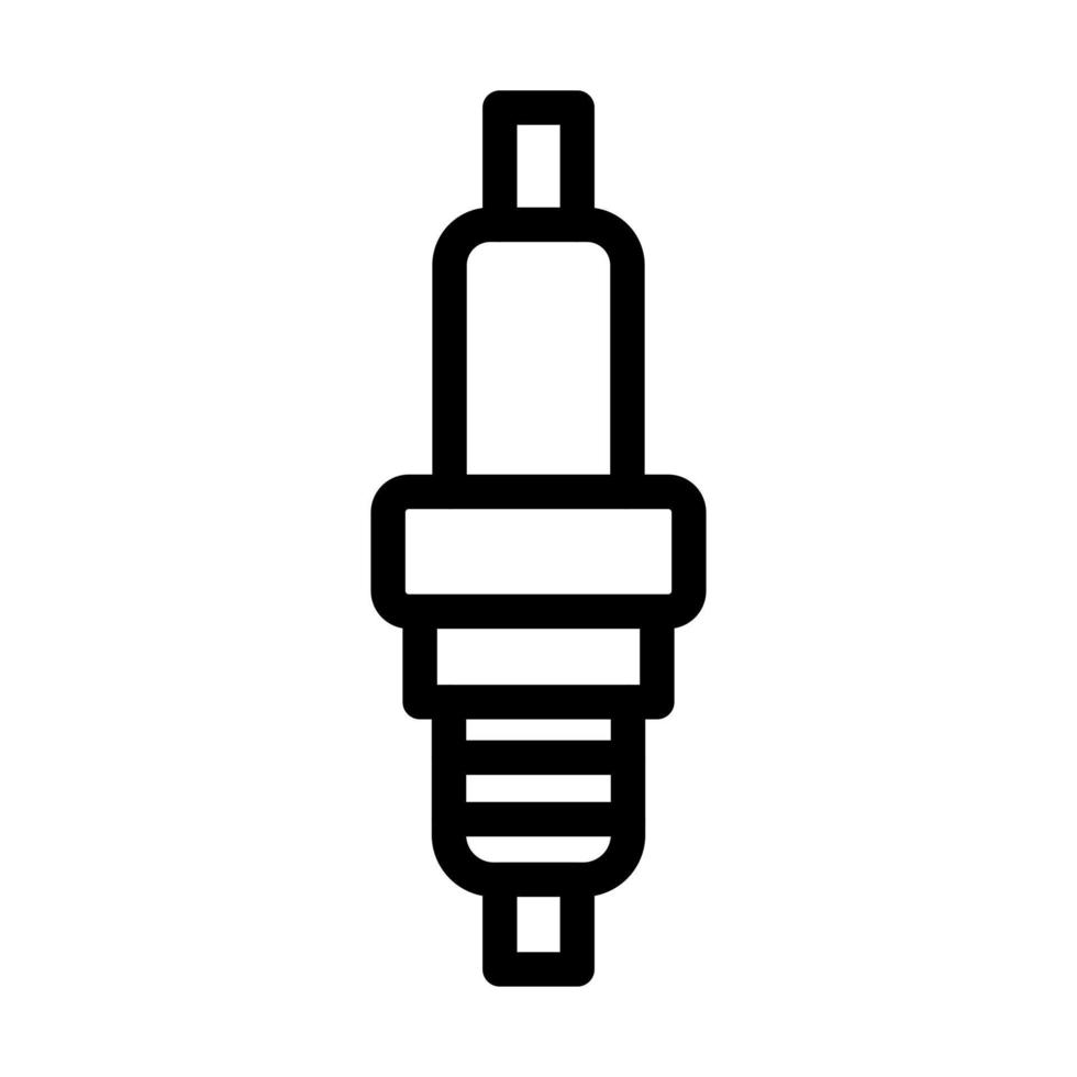 design de ícone de vela de ignição vetor