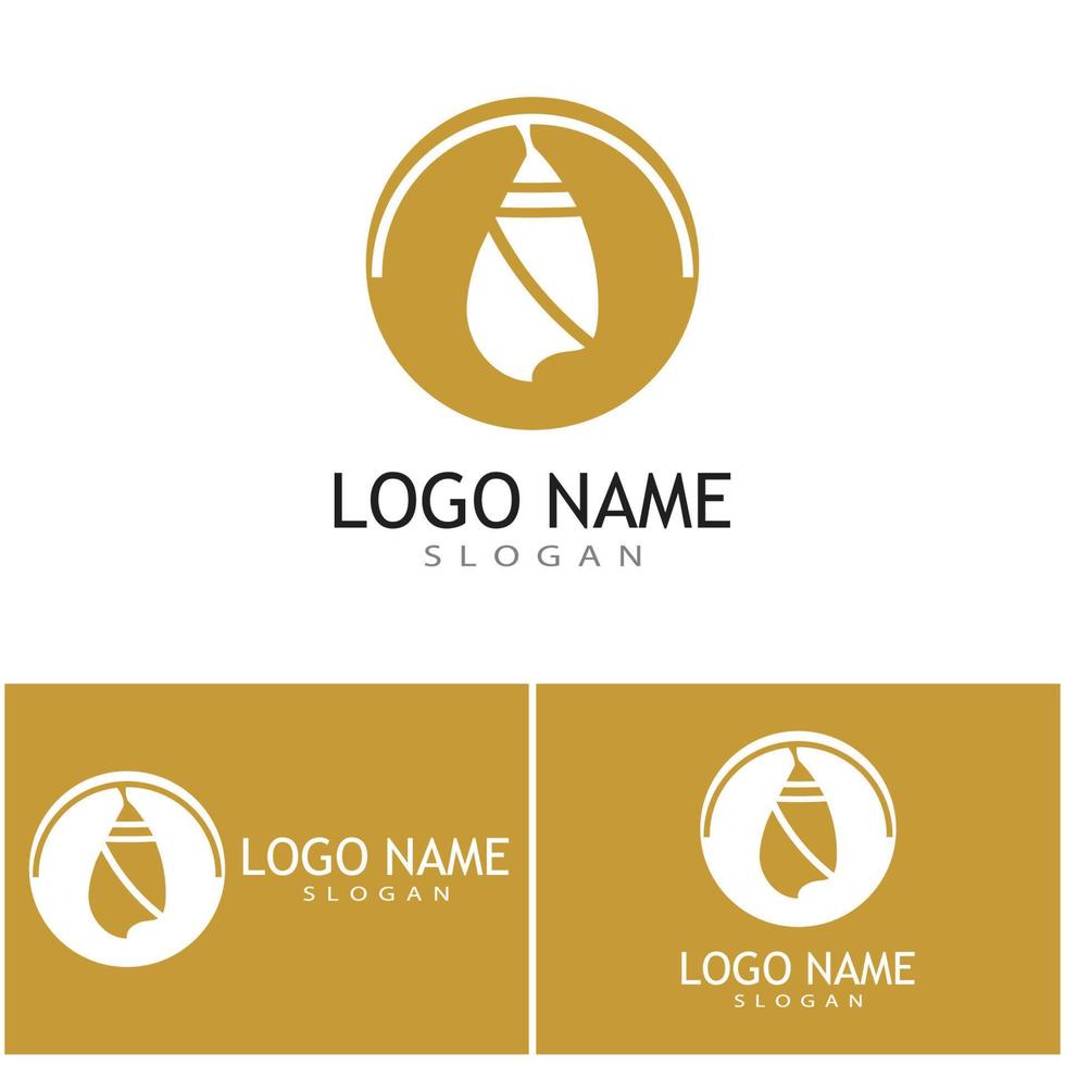 design de vetor de logotipo de ilustração de casulo