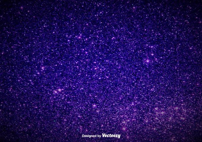 Elegante Purple Magic Dust Background - Vector Glowing Pixie Dust