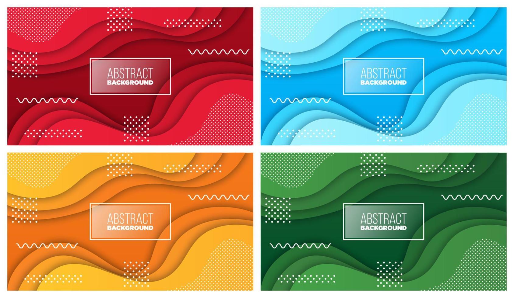 líquido colorido e fundo geométrico com formas de gradiente fluido vetor