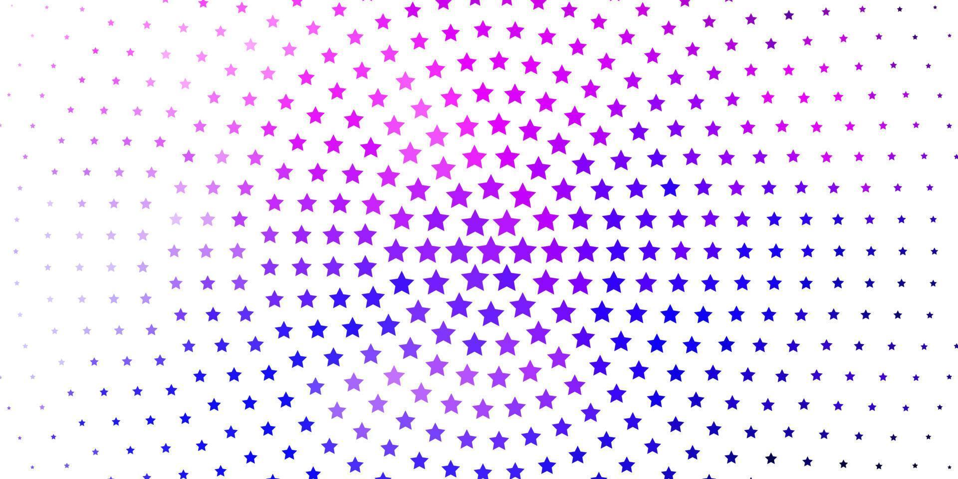 fundo vector rosa claro, azul com estrelas coloridas.