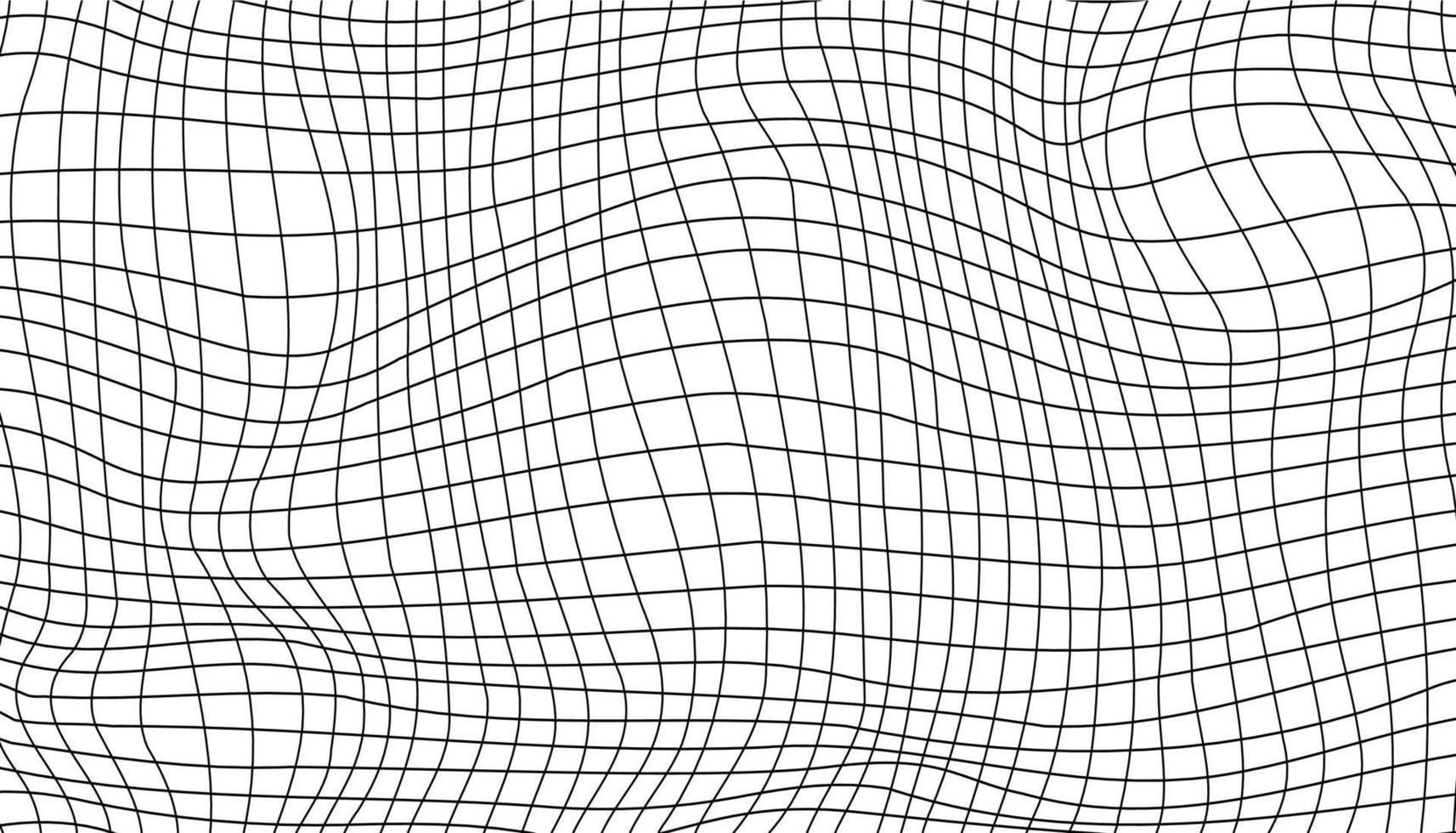 plano de fundo texturizado. fundo geométrico com quadrados com efeito de distorção de onda. vetor
