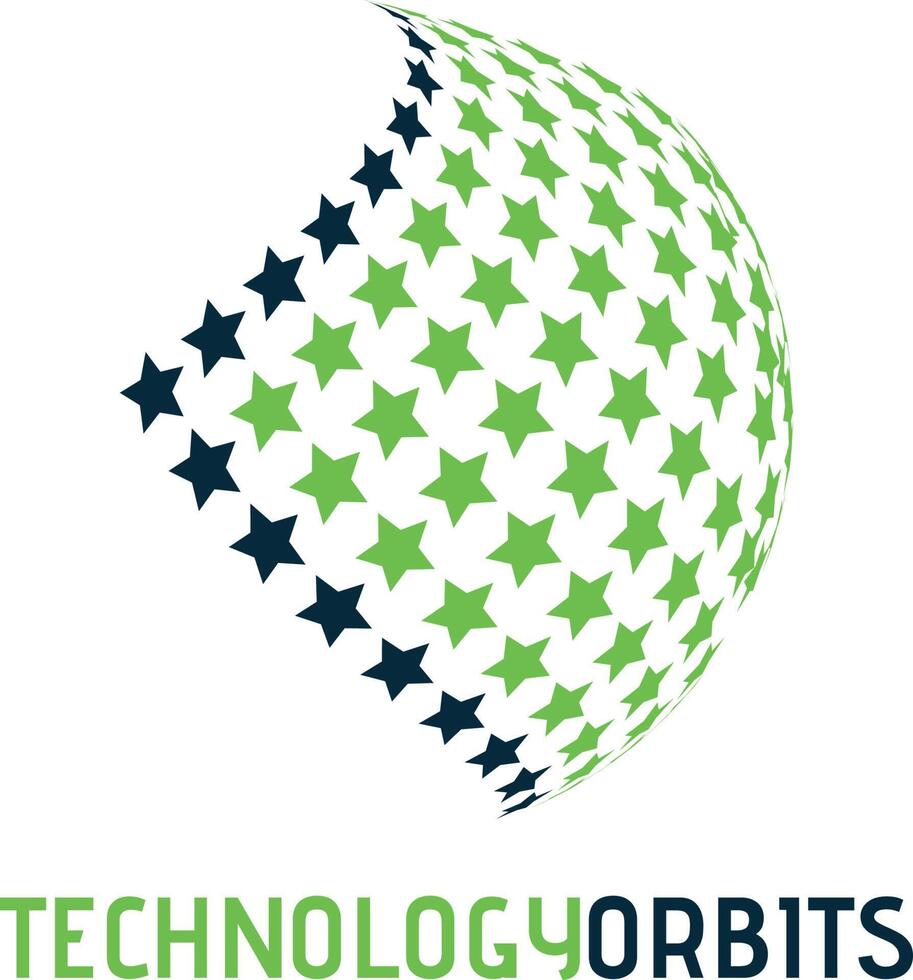 tecnologia orbita o design do logotipo dos anéis da web. modelo de logotipo de círculo abstrato. vetor