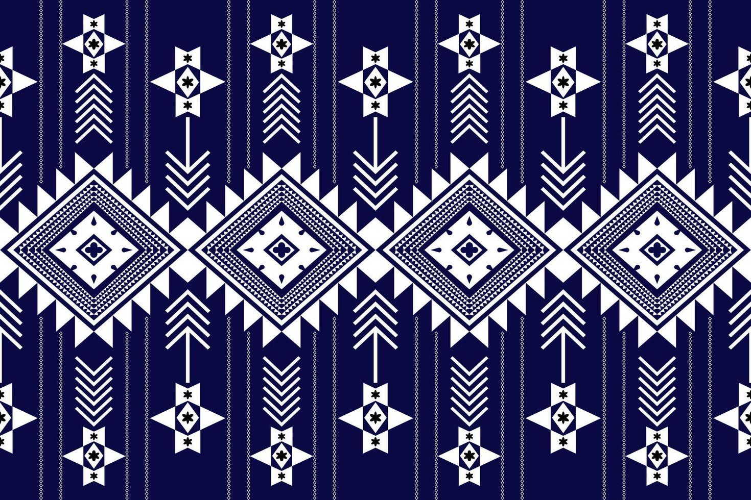 design tradicional de padrão geométrico étnico oriental sem costura para plano de fundo, tapete, papel de parede. roupas, embrulho, tecido batik, ilustração vetorial. vetor