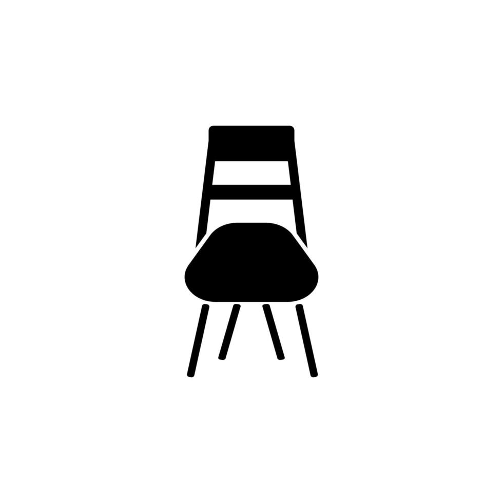 vetor de ilustração de ícone de cadeira