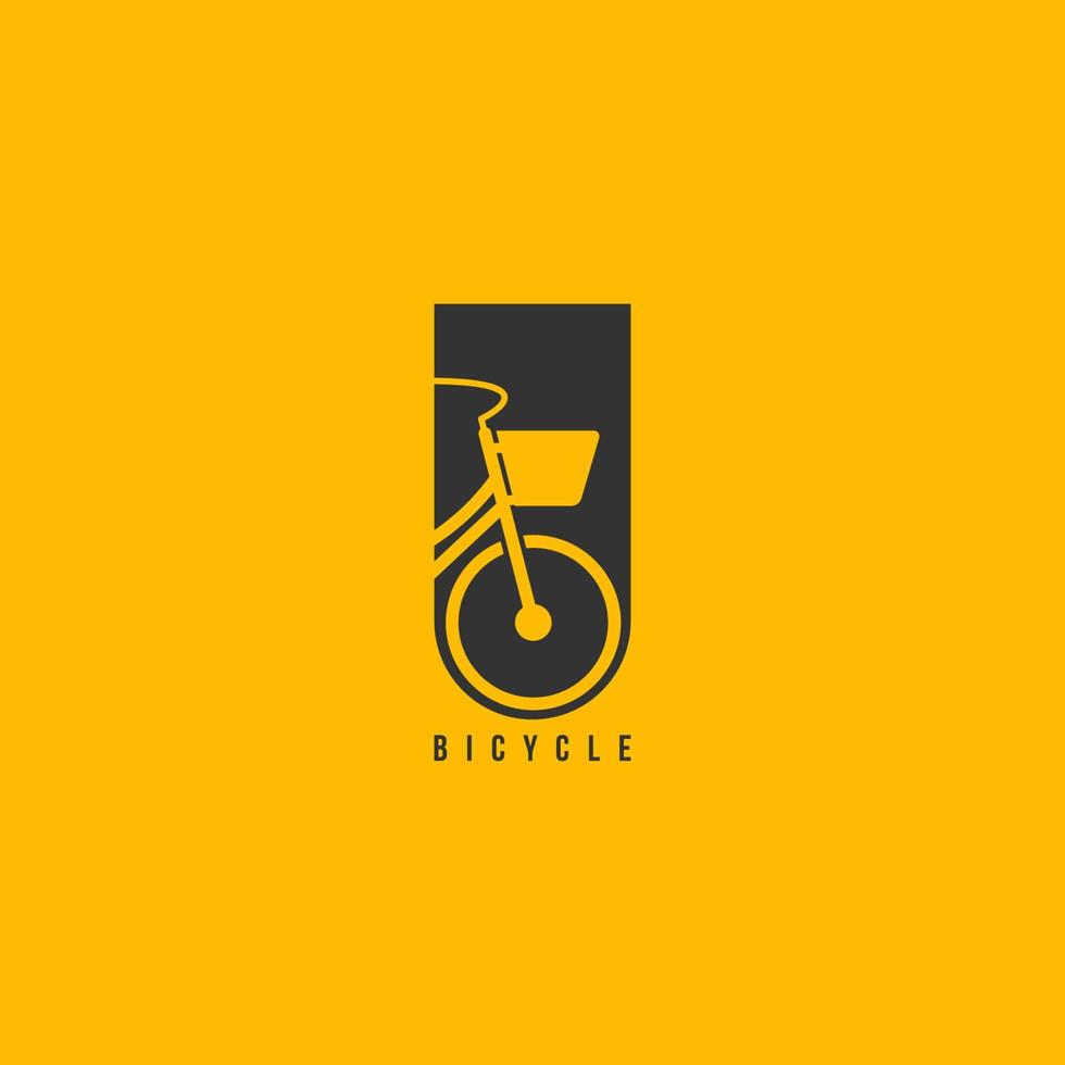 vetor de logotipo de bicicleta