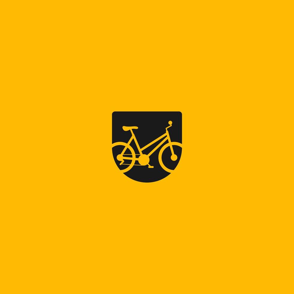 vetor de logotipo de bicicleta