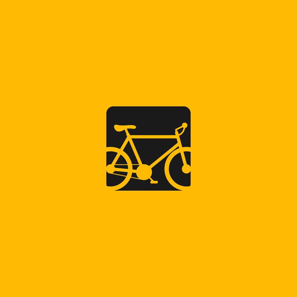 vetor de logotipo de bicicleta