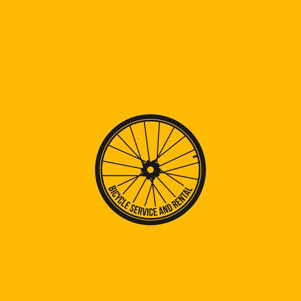 vetor de logotipo de bicicleta