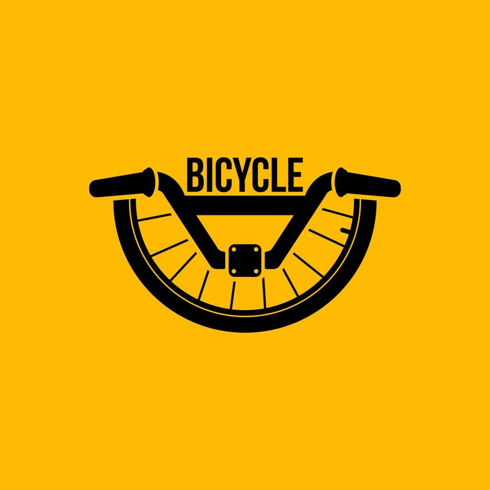 vetor de logotipo de bicicleta