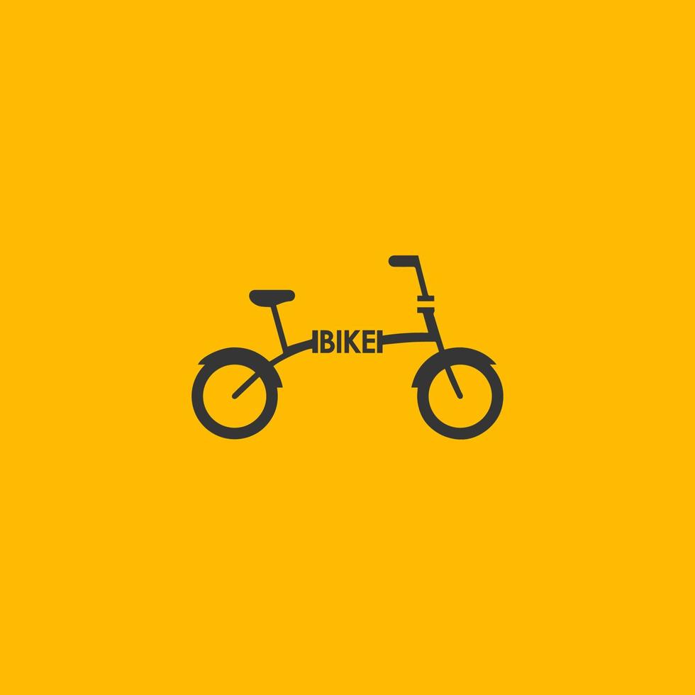 vetor de logotipo de bicicleta