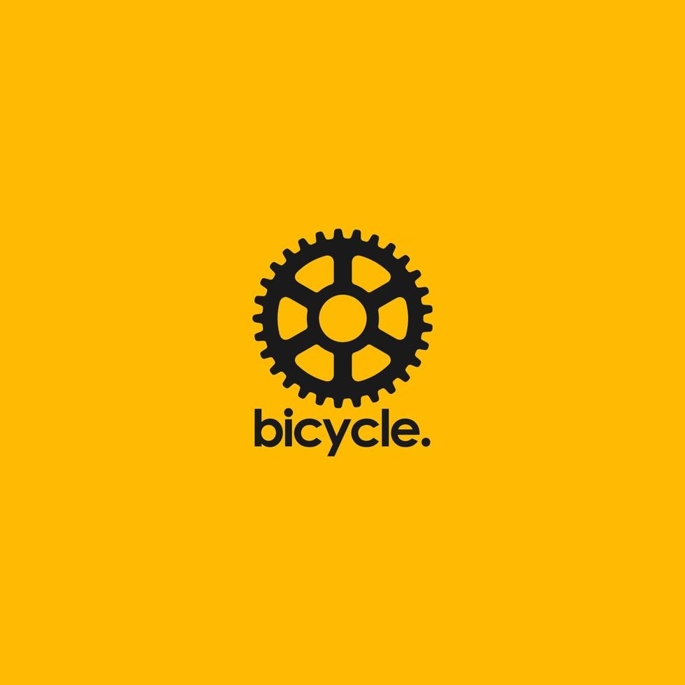 vetor de logotipo de bicicleta