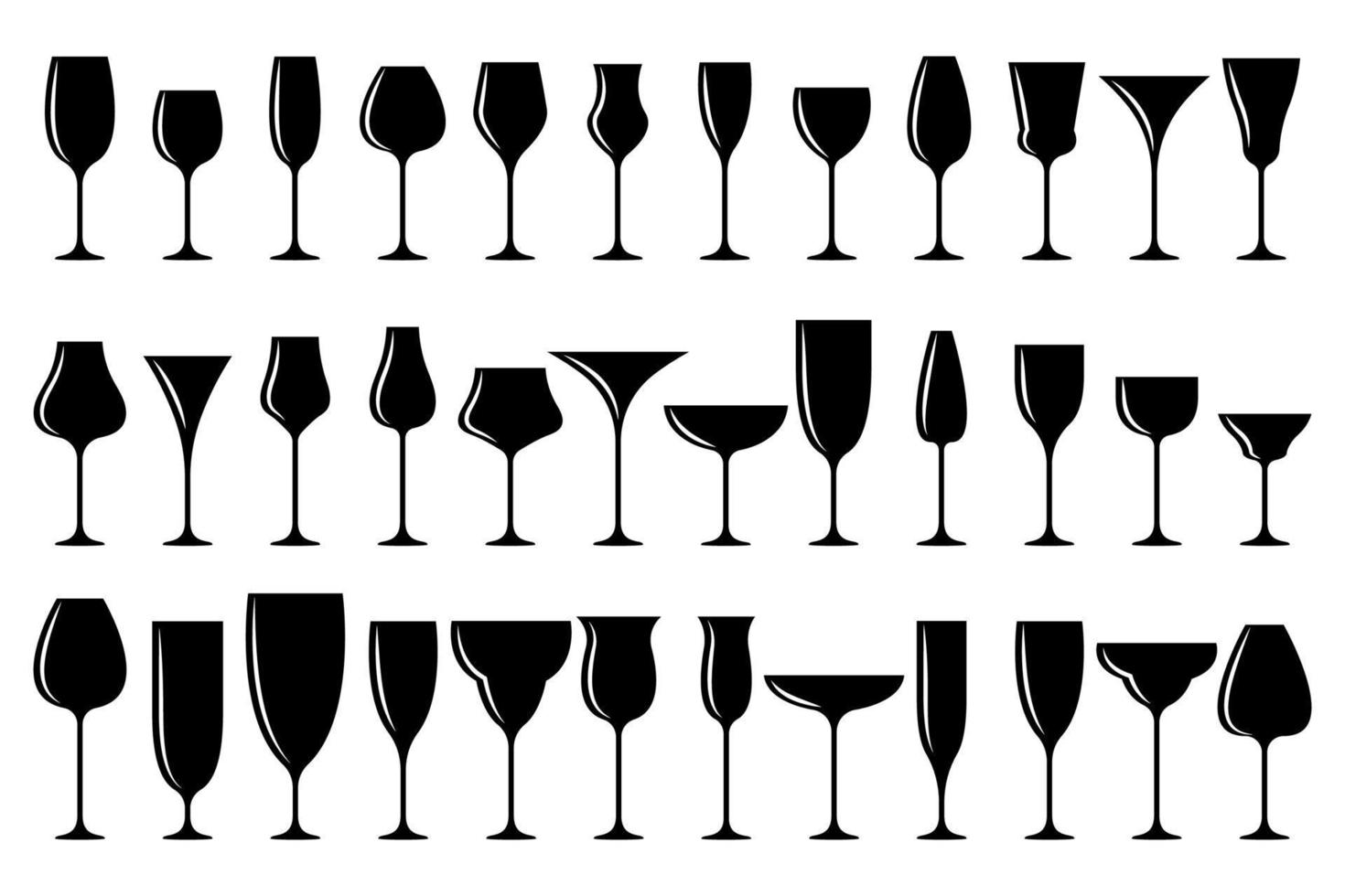 bebida ilustração de design vetorial de vidro isolada no fundo branco vetor