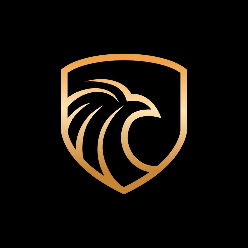 logotipo da águia com vetor de qualidade premium para o seu negócio