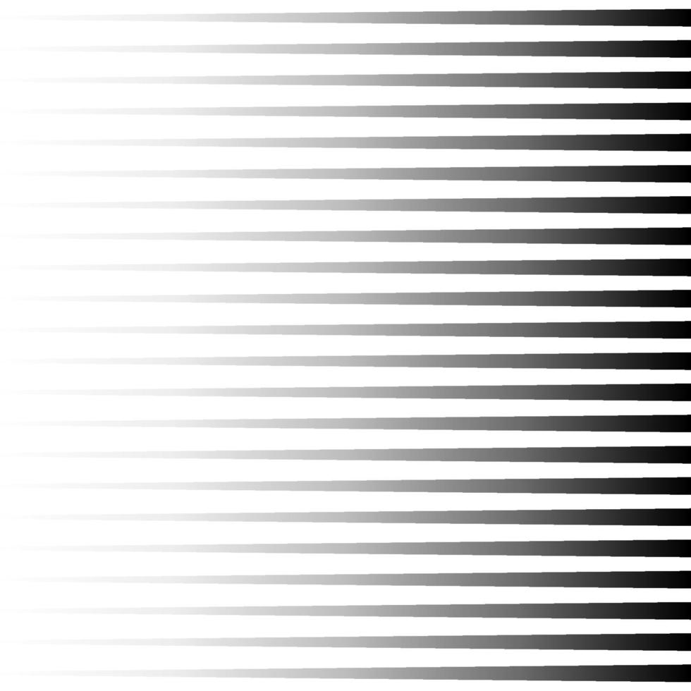 linhas horizontais pretas de meio-tom. repita listras retas. padrão de linhas. ilustração vetorial vetor