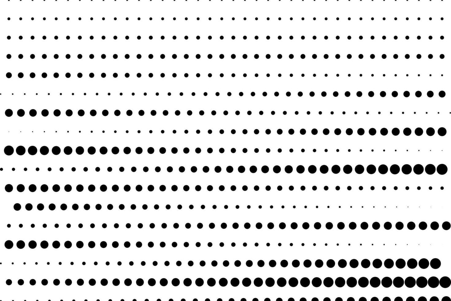 círculo preto e branco gradiente pequeno médio grande é um trabalho abstrato a base principal adequada para projetar outros trabalhos vetor