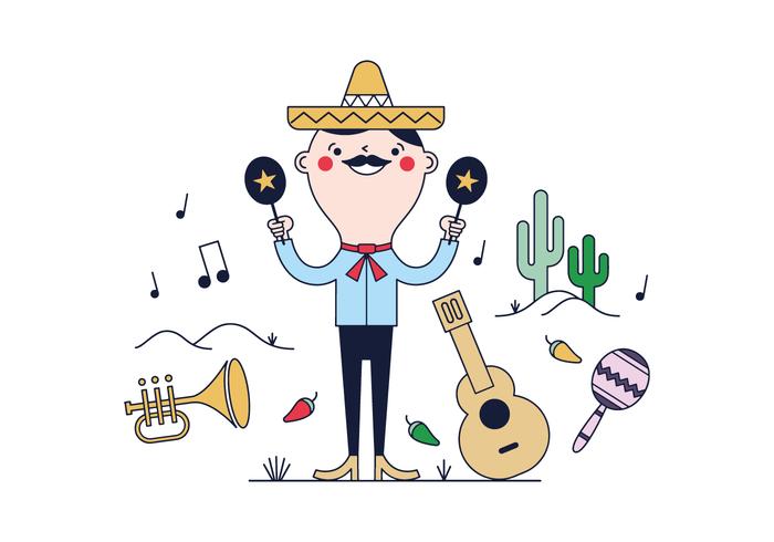 Vector Mariachi grátis