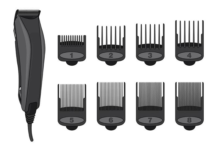 Vector De Clippers De Cabelo