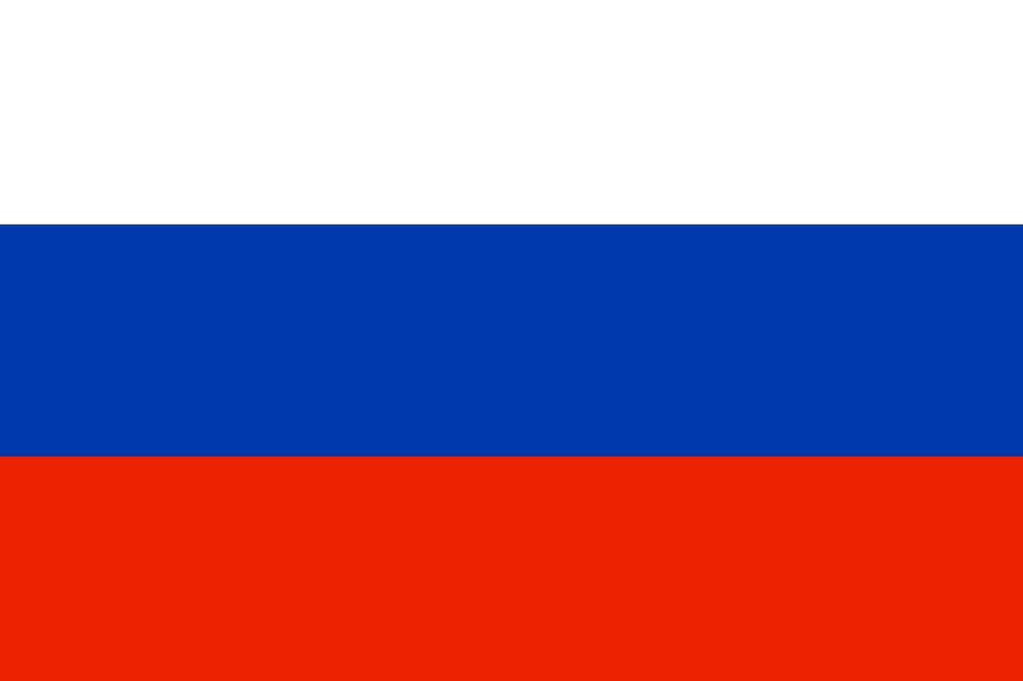 Botão de bandeira russa bandeira da federação russa branco azul