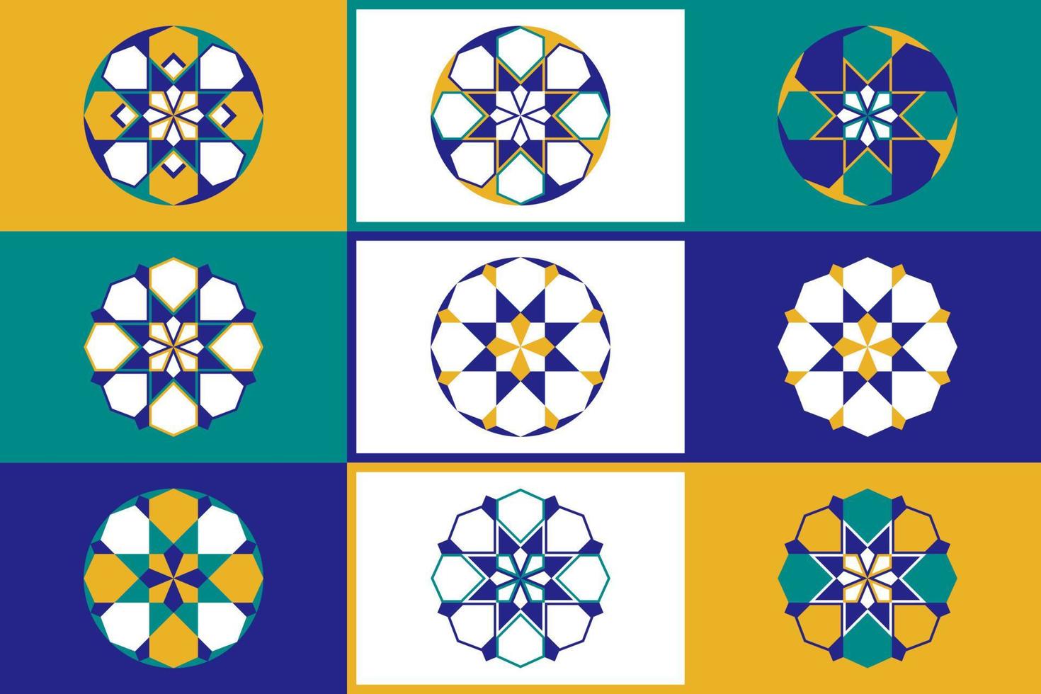 sem costura padrão marroquino. fundo árabe islâmico tradicional. a decoração da mesquita. padrão islâmico étnico. fundo geométrico vector sem costura em estilo árabe.