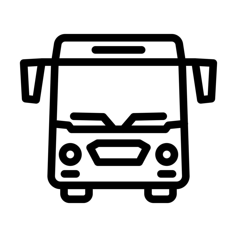 design de ícone de ônibus vetor