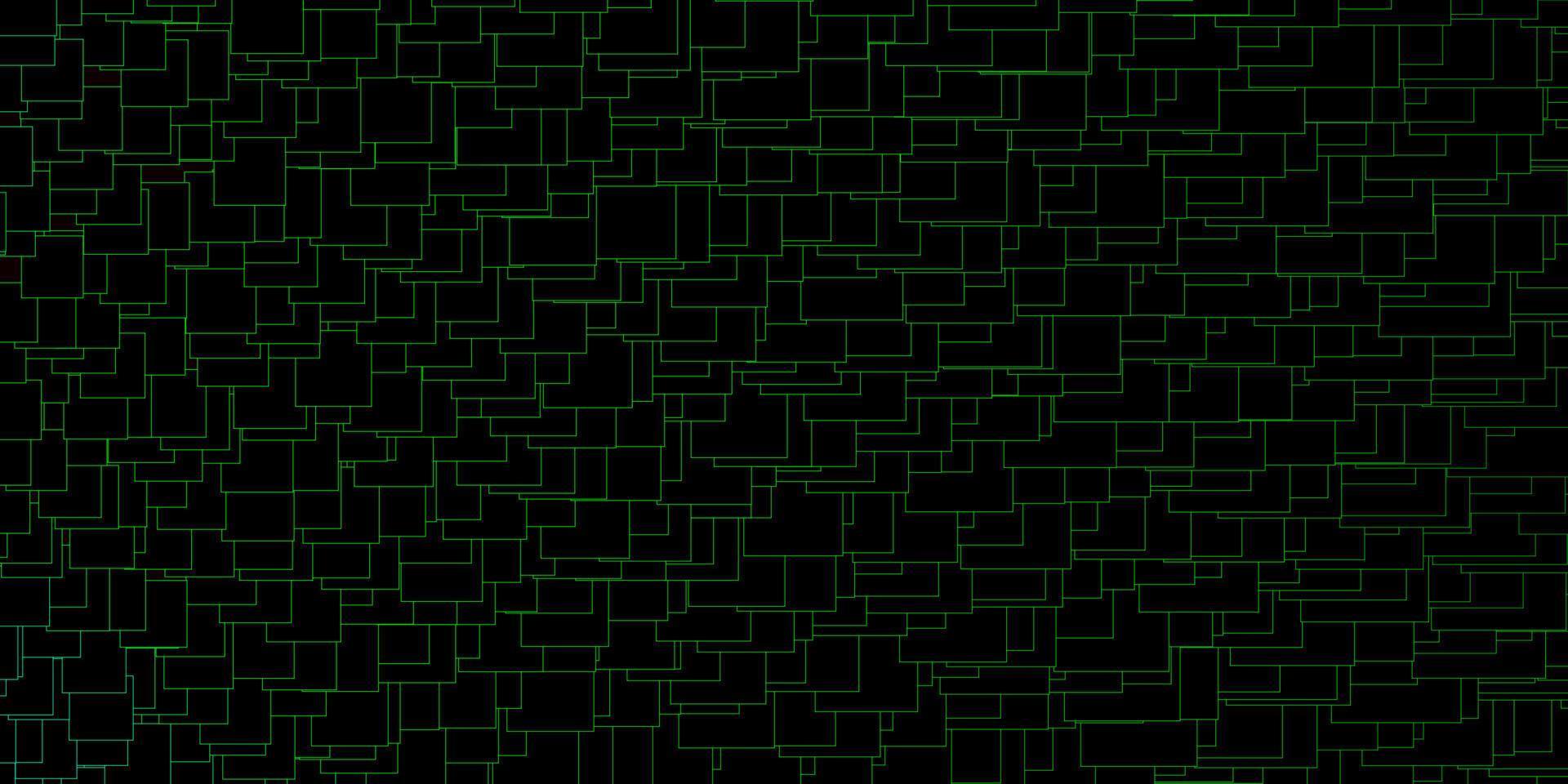 textura vector verde escuro em estilo retangular.