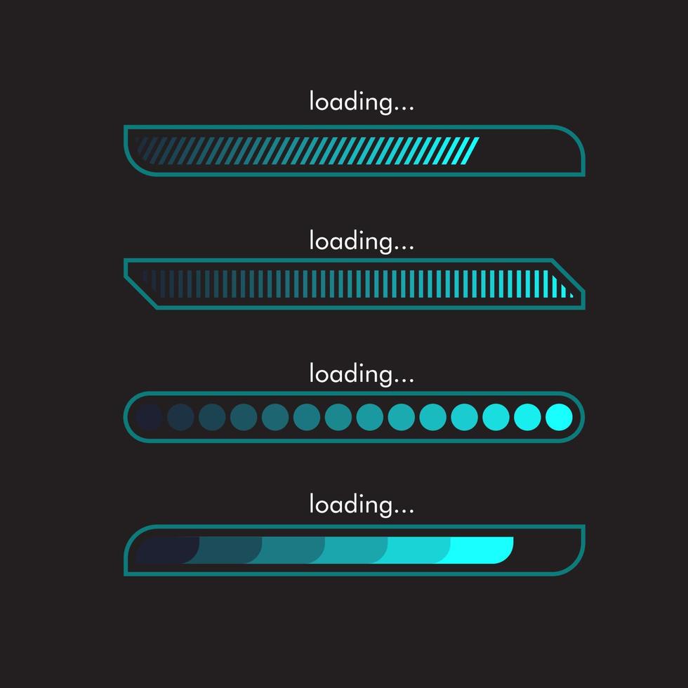 carregando ilustração de design de ícone de vetor