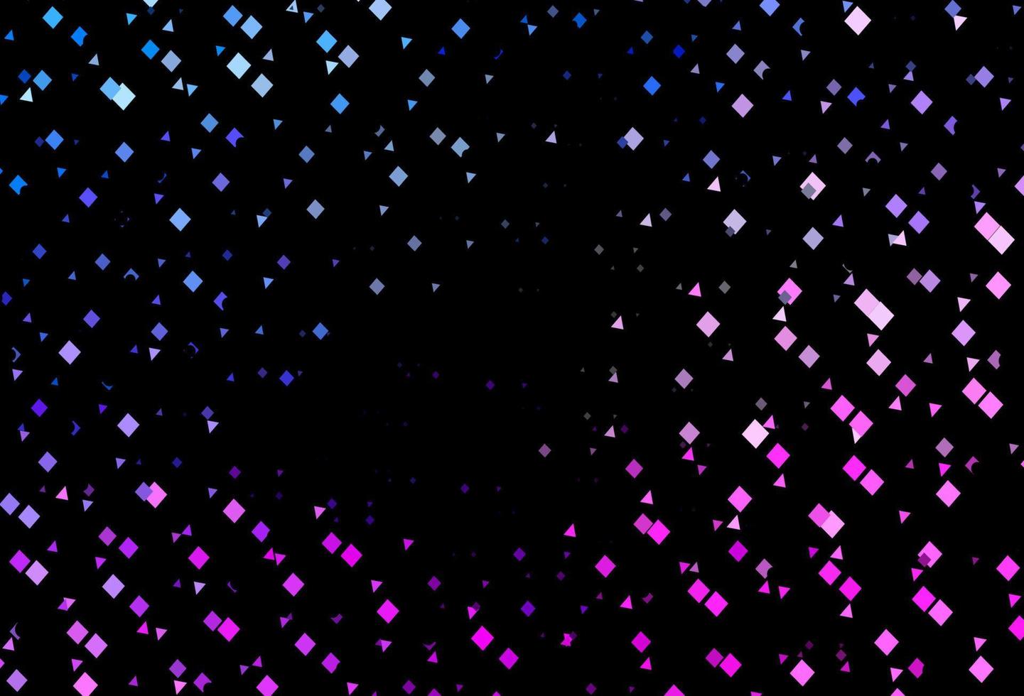 padrão de vetor rosa escuro, azul em estilo poligonal com círculos.