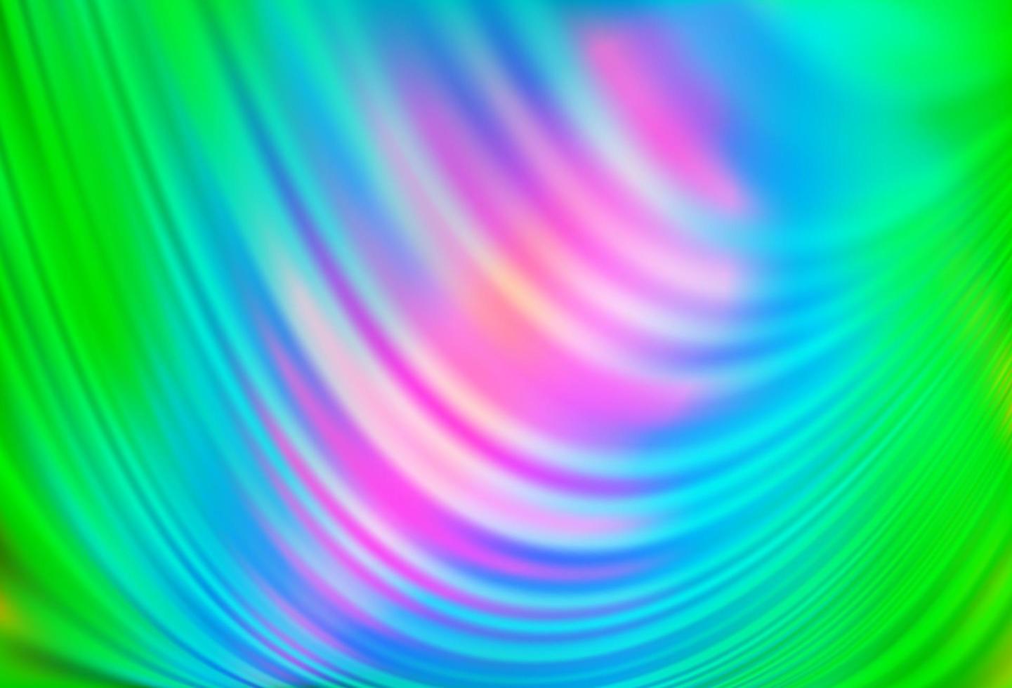 luz multicolorida, fundo do vetor do arco-íris com formas de bolha.