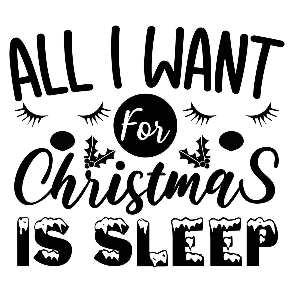 tudo que eu quero para o natal é dormir, feliz natal modelo de impressão de  camisas,