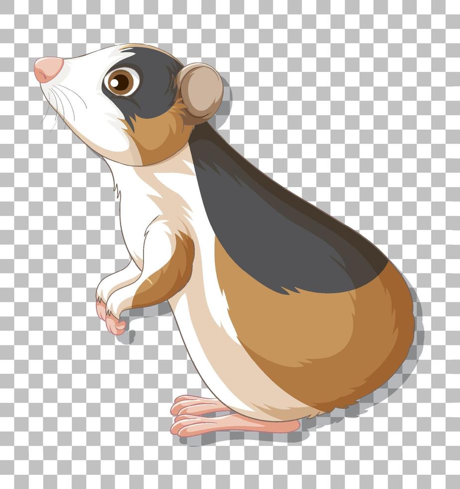 hamster em estilo cartoon vetor