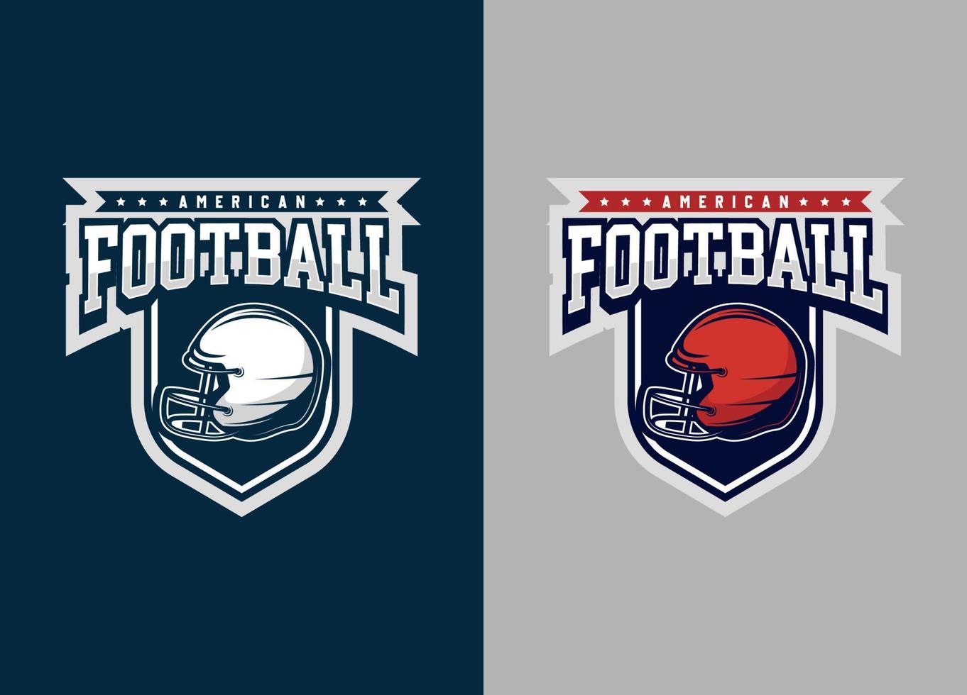 logotipo de rugby e futebol. esporte moderno logotipo e ilustração do símbolo. design minimalista do esporte de equipe. vetor eps 10.