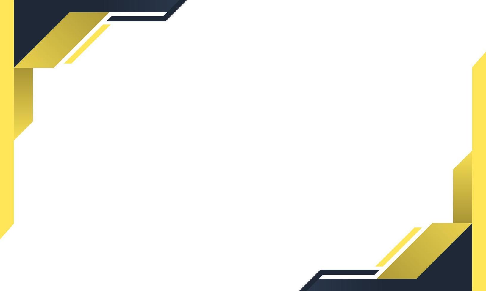 fundo de bandeira azul e amarelo moderno. novo modelo para seu banner design.modern fundo de banner azul e amarelo. vetor