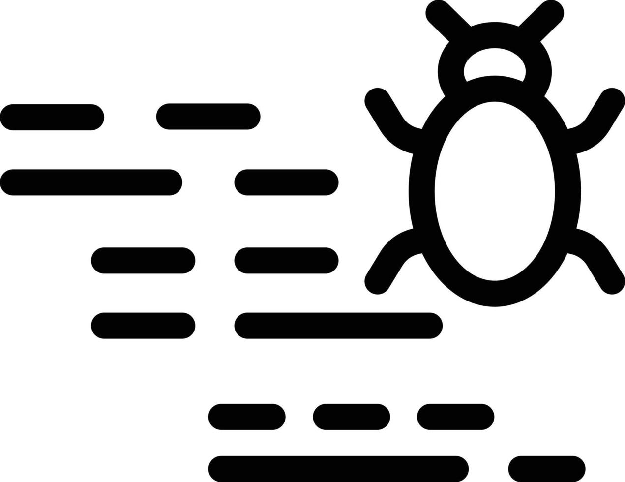 ilustração vetorial de bug em ícones de símbolos.vector de qualidade background.premium para conceito e design gráfico. vetor