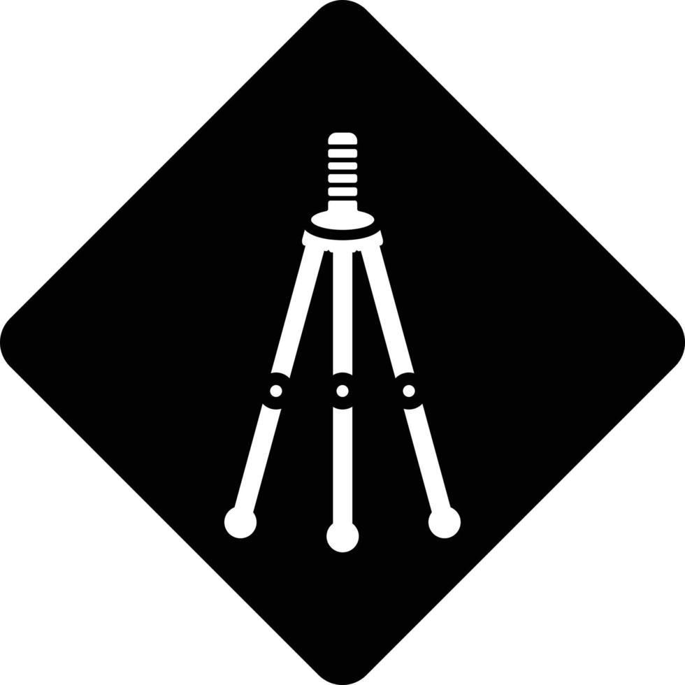 câmera, suporte para câmera, ícone do equipamento vetor