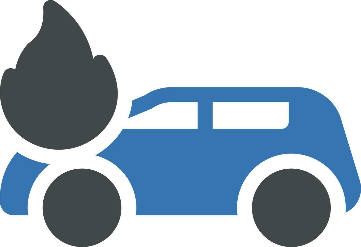 ilustração vetorial de fogo de carro em ícones de símbolos.vector de qualidade background.premium para conceito e design gráfico. vetor