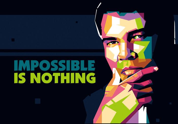 O Grande Ali no WPAP vetor