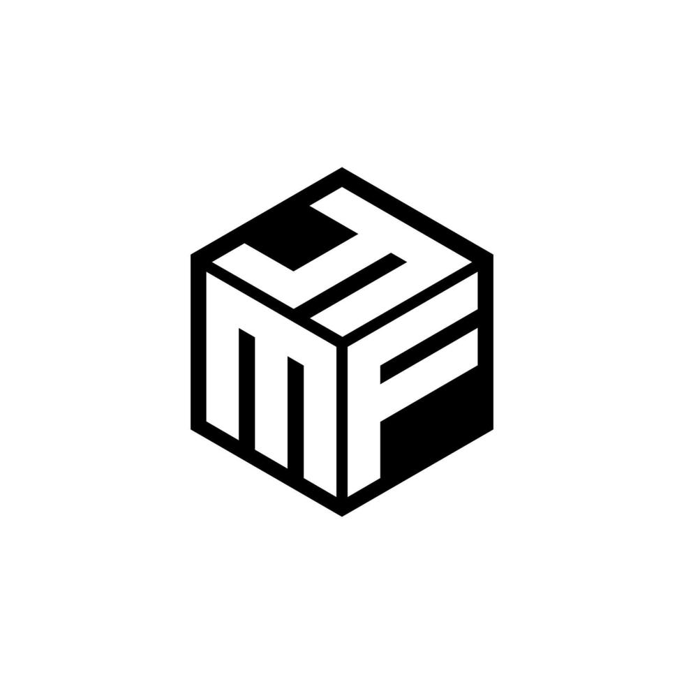 design de logotipo de carta mfy com fundo branco no ilustrador. logotipo vetorial, desenhos de caligrafia para logotipo, pôster, convite, etc. vetor
