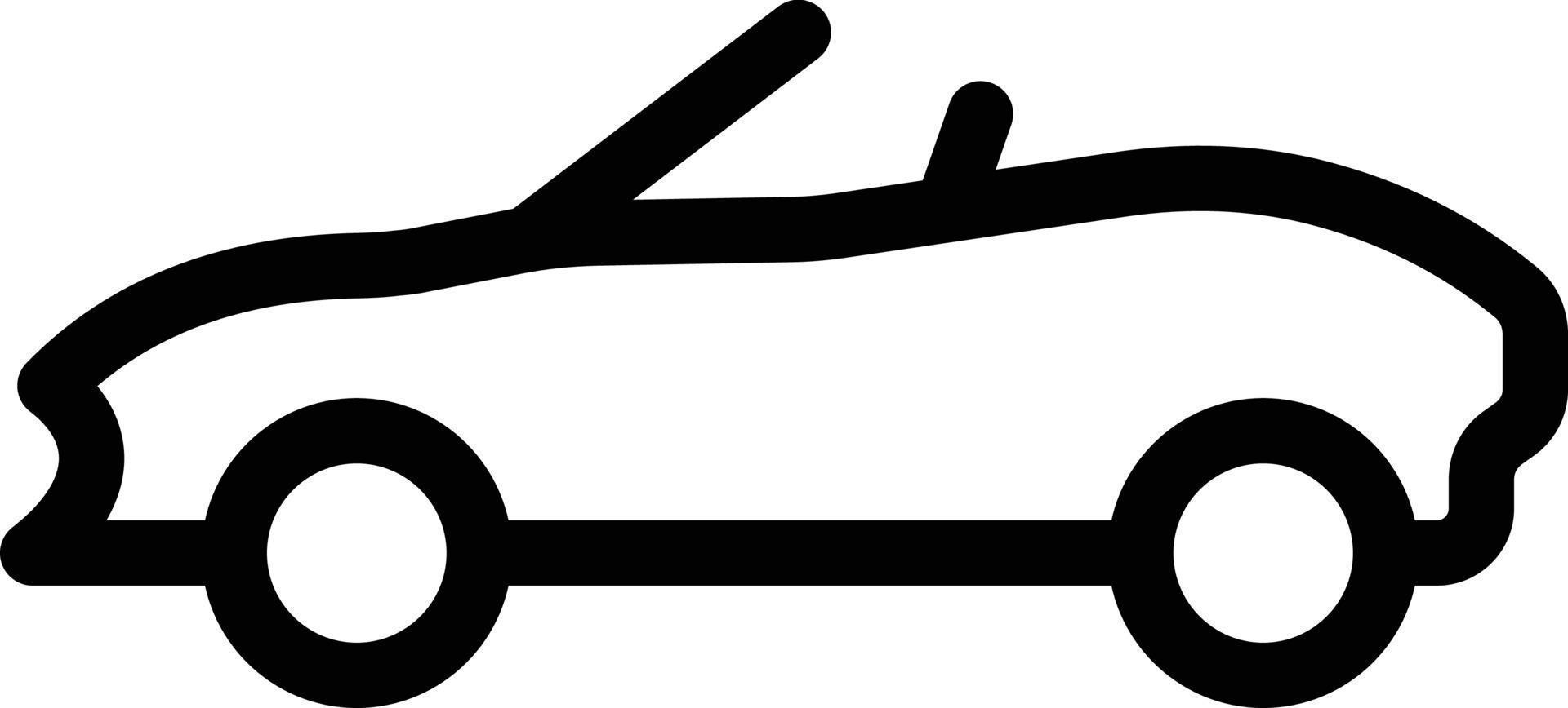 ilustração em vetor cabrio em um ícones de symbols.vector de qualidade background.premium para conceito e design gráfico.