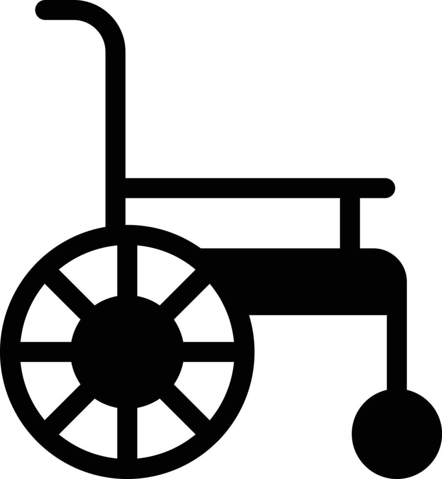 ilustração vetorial de cadeira de rodas em ícones de símbolos.vector de qualidade background.premium para conceito e design gráfico. vetor