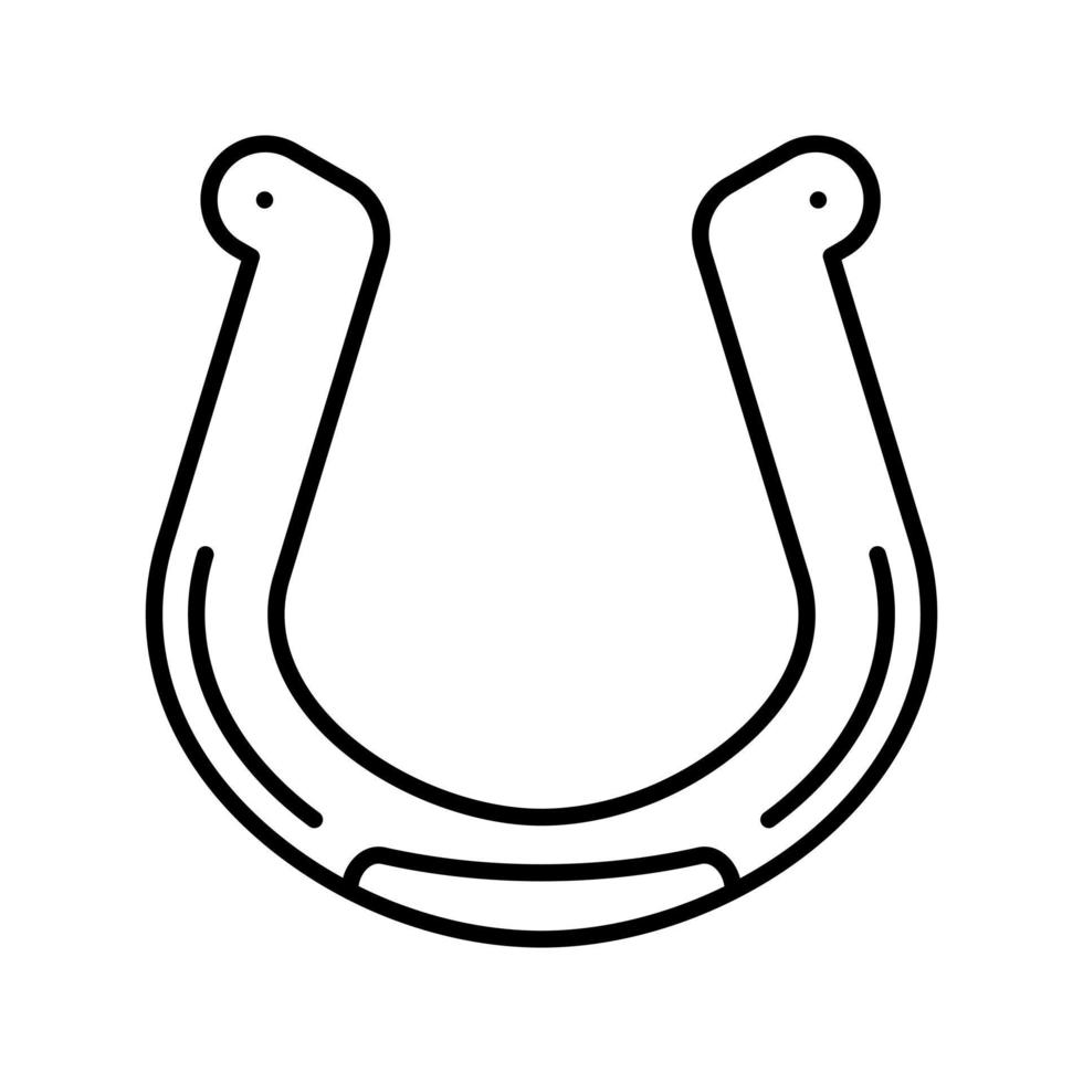 ícone de vetor de ferradura