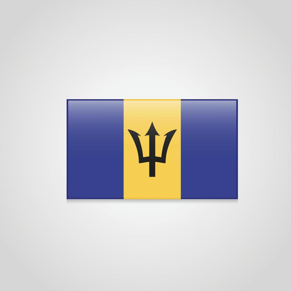 vetor bandeira barbados