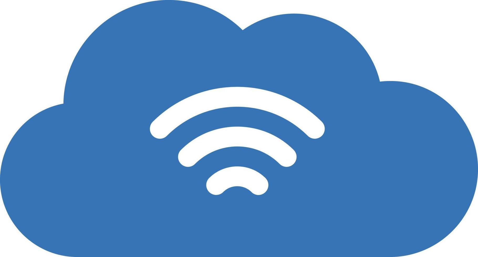 ilustração vetorial wifi nuvem em ícones de uma qualidade background.premium symbols.vector para conceito e design gráfico. vetor