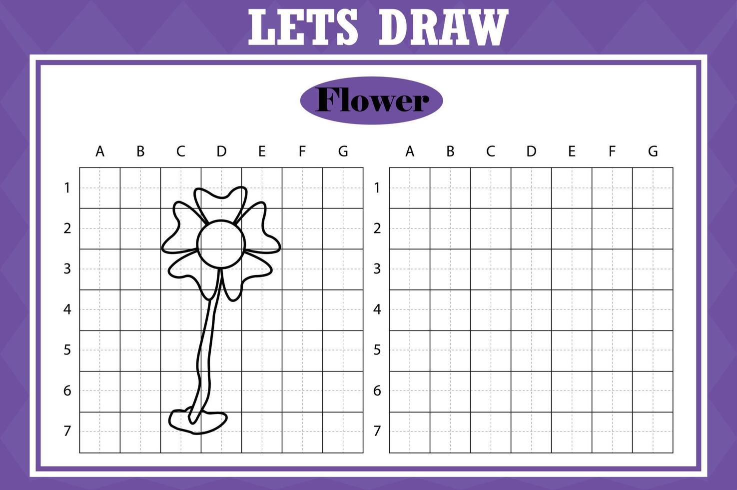 desenhar estrela fofa. planilha de cópia de grade. jogo educativo para  crianças. atividade de desenho para crianças e crianças. planilha de  prática de desenho de férias vetoriais. 12954678 Vetor no Vecteezy