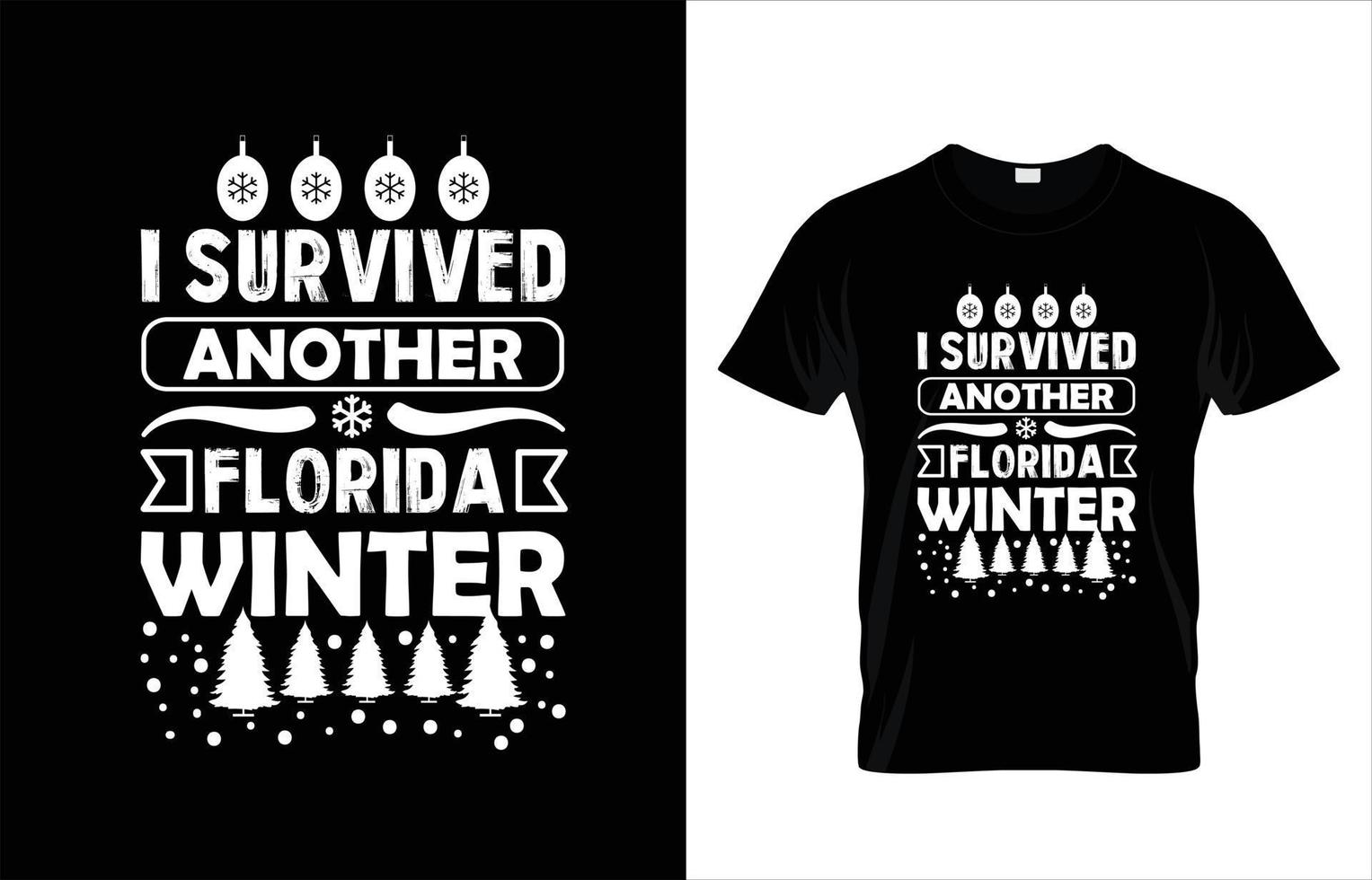 design de t-shirt de tipografia de inverno. vetor