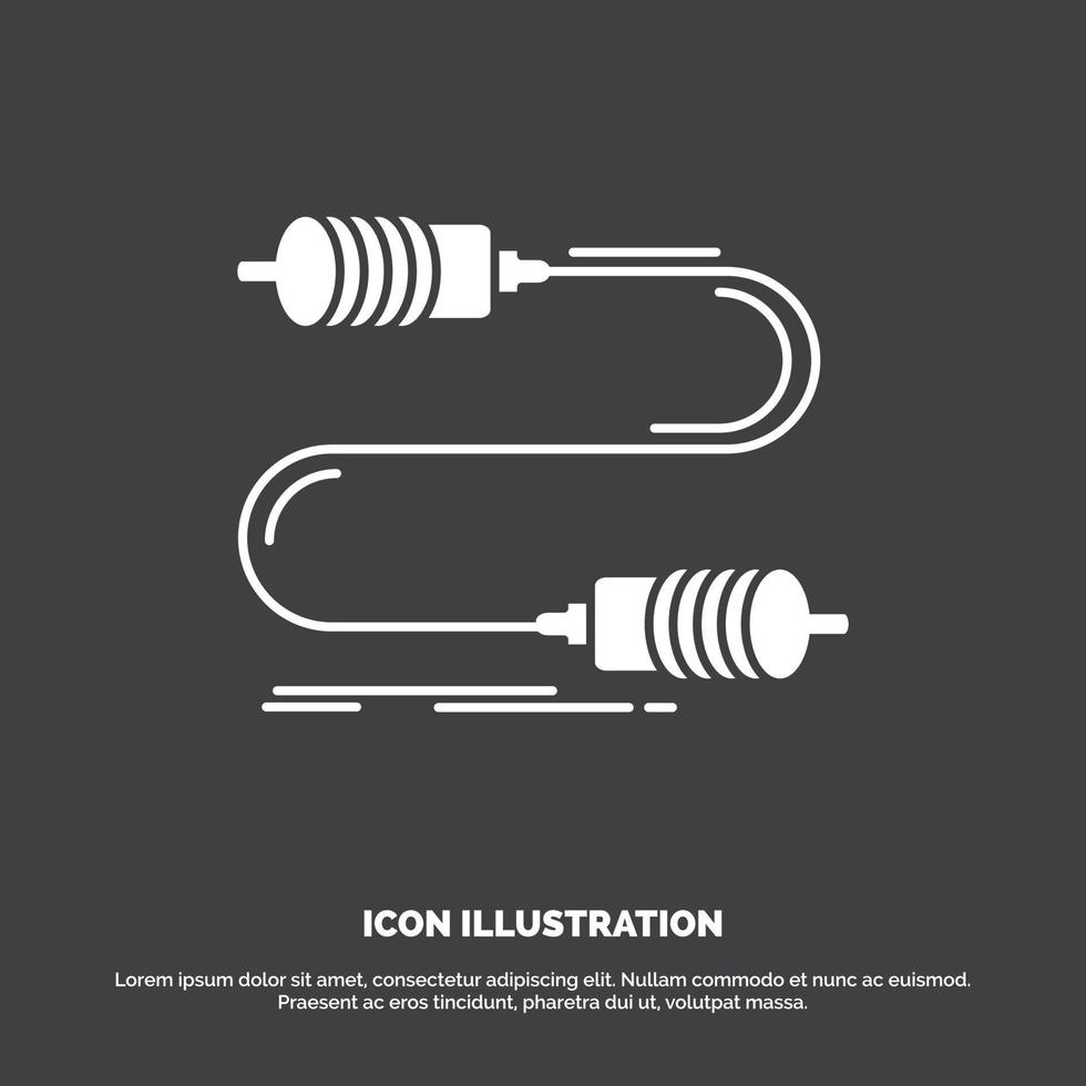 zumbido. comunicação. interação. marketing. ícone de fio. símbolo de vetor de glifo para ui e ux. site ou aplicativo móvel
