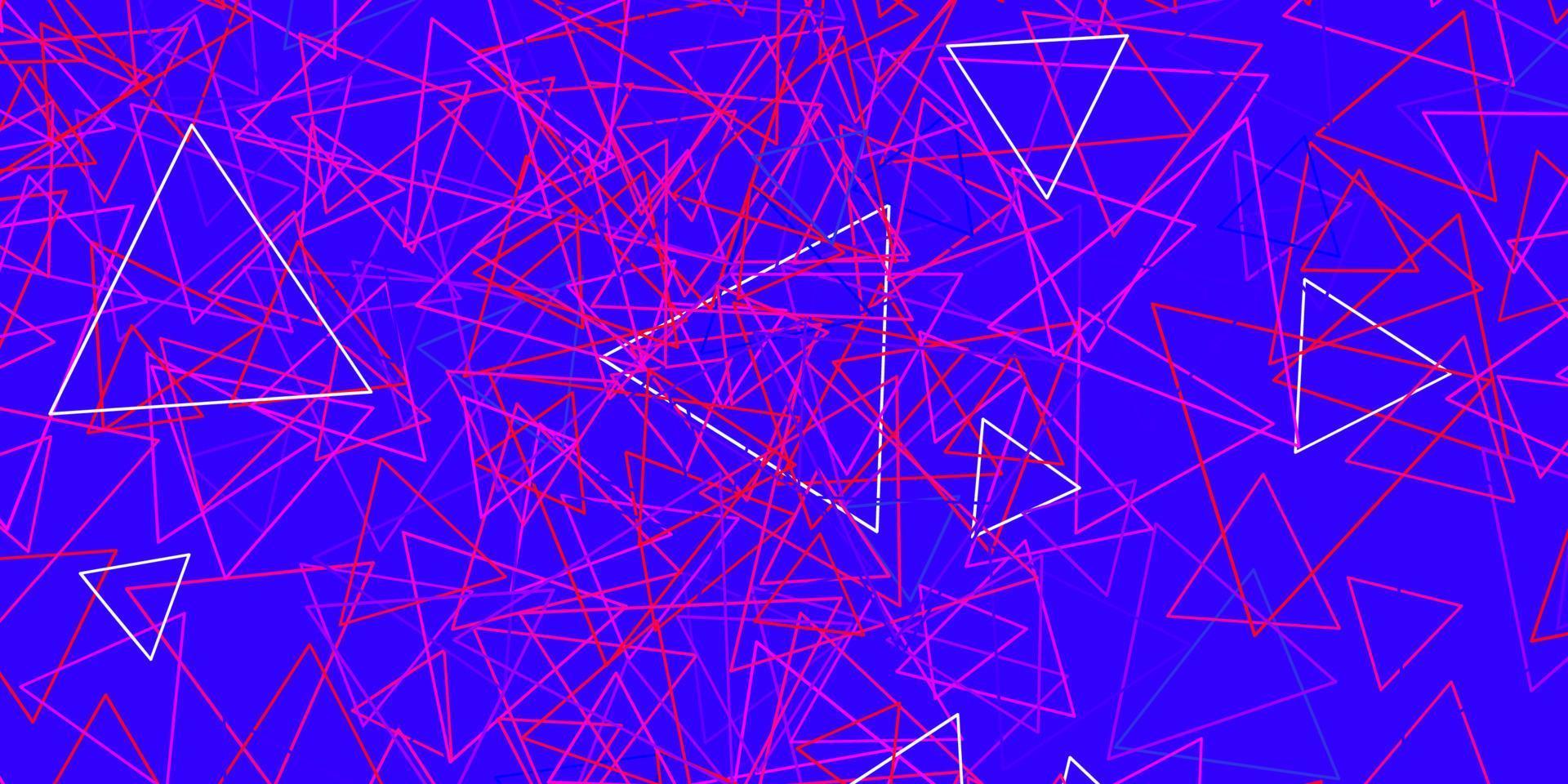 fundo vector rosa escuro, vermelho com formas poligonais.