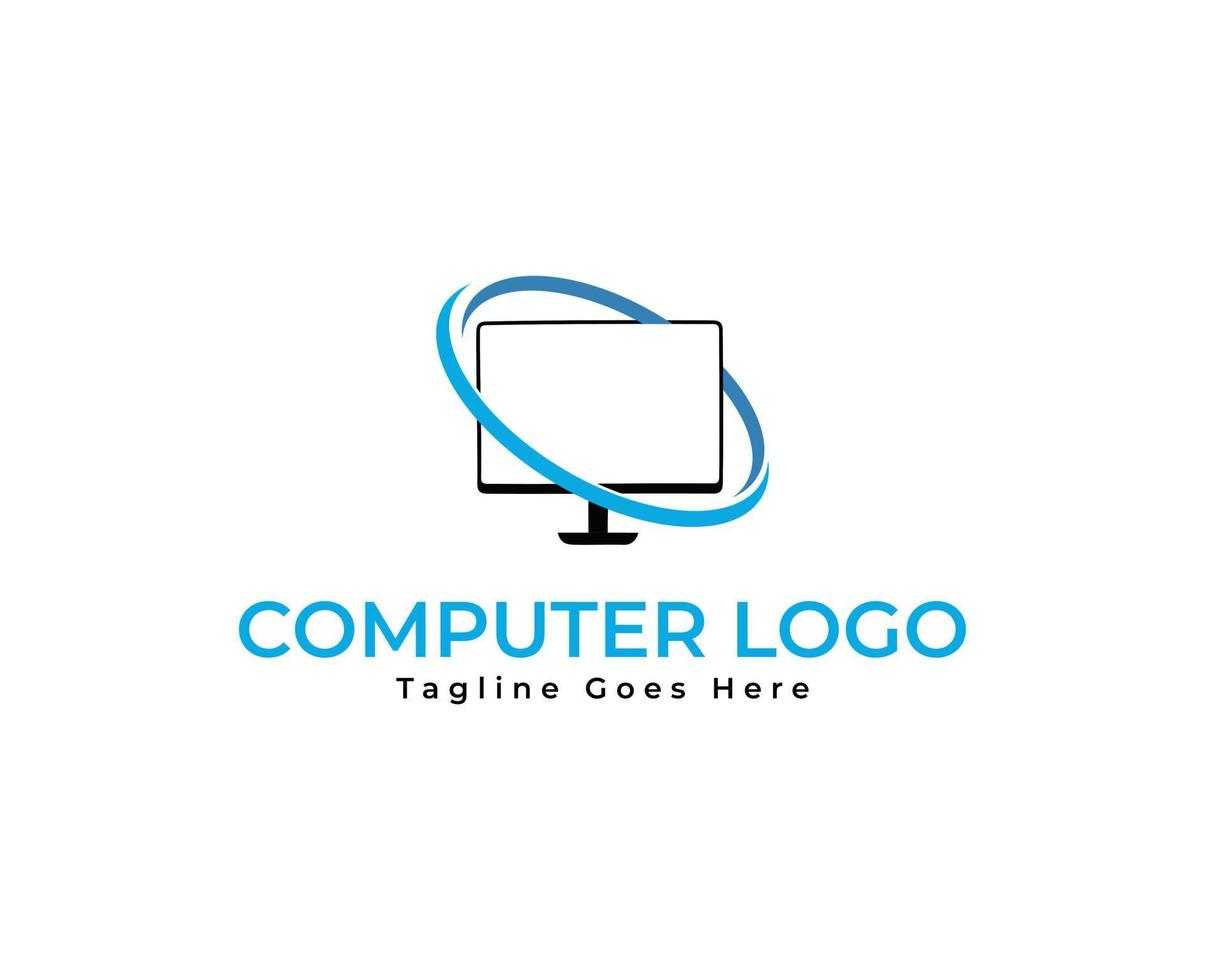 vetor livre do logotipo do computador